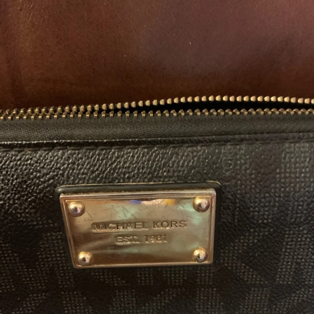 Michael Kors Black Leather Wallet